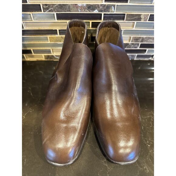 Bally Inter RALLY TWO Shoes Brown Leather Switzerland Mens Size 5.5E‎ 536199 - Picture 3 of 8